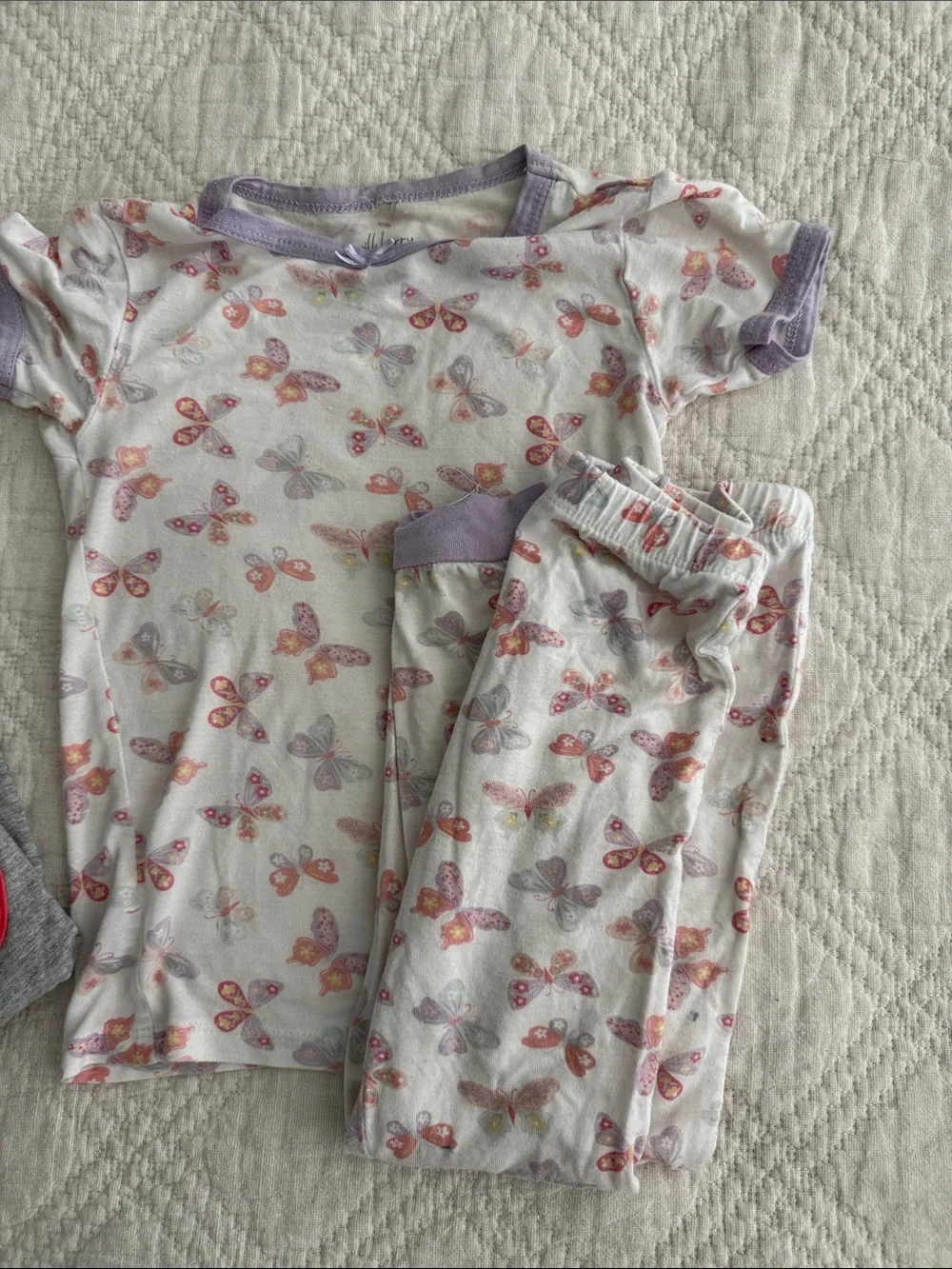 Bluey outfit with sandals girl 3T Denim Shorts and Too Set 6 pc sandals 8/9T